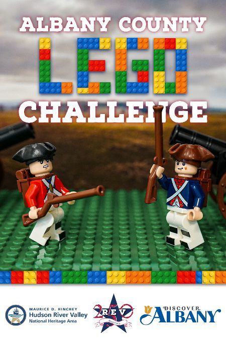 Albany County Revolutionary War LEGO Challenge Display!