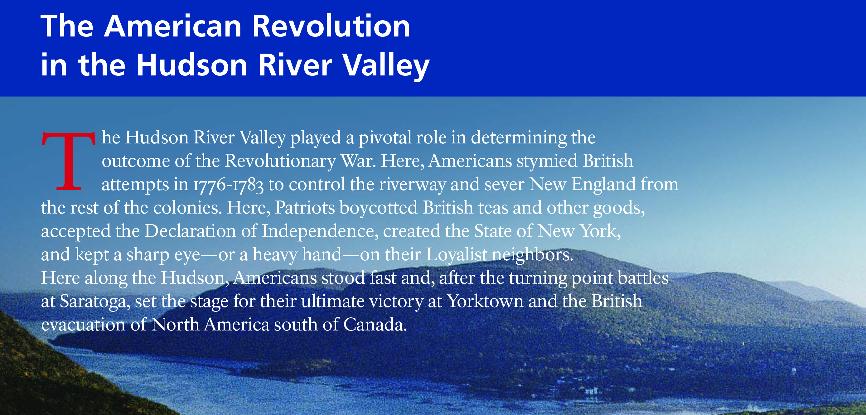 Hudson River Valley Revolutionary War Cover